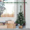Artificial Christmas Tree Snowy Pine 24 Inches 6