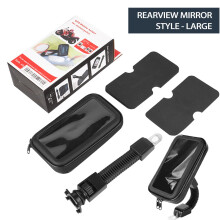 Funda/bolsa impermeable YiFudd360 para teléfono móvil, ideal para motos, bicicletas y motocicletas.