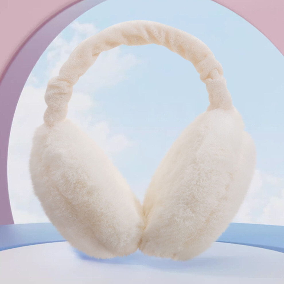 Winter Plush Earmuffs Foldable Warm Thickened 9314556713330