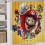 Σετ κουρτίνας ντους Mario με αντιολισθητικό χαλάκι μπάνιου και τουαλέτα 5