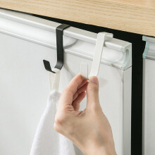 Homerr Over-the-Door Hook Z-Shaped Carbon Steel 5-Pack