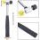 Metal Bracelet Mandrel with Steel Handle 1pc 2