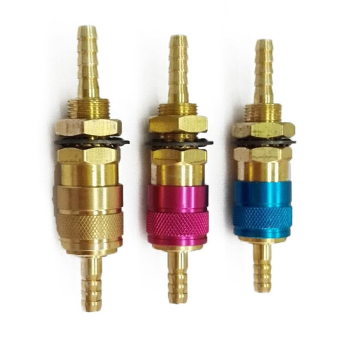Conjunto de 3 conectores rápidos Mosiee para gás e água 2