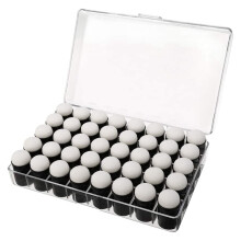 Finger Sponge Daubers Craft Set 40 pcs with Storage Box