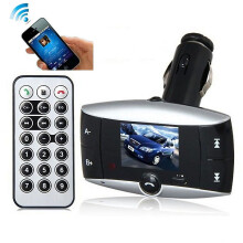 FM transmitter Bluetooth car kit with USB and MP3