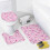 Ensemble rideau de douche Hello Kitty avec baignoire antidérapante 4