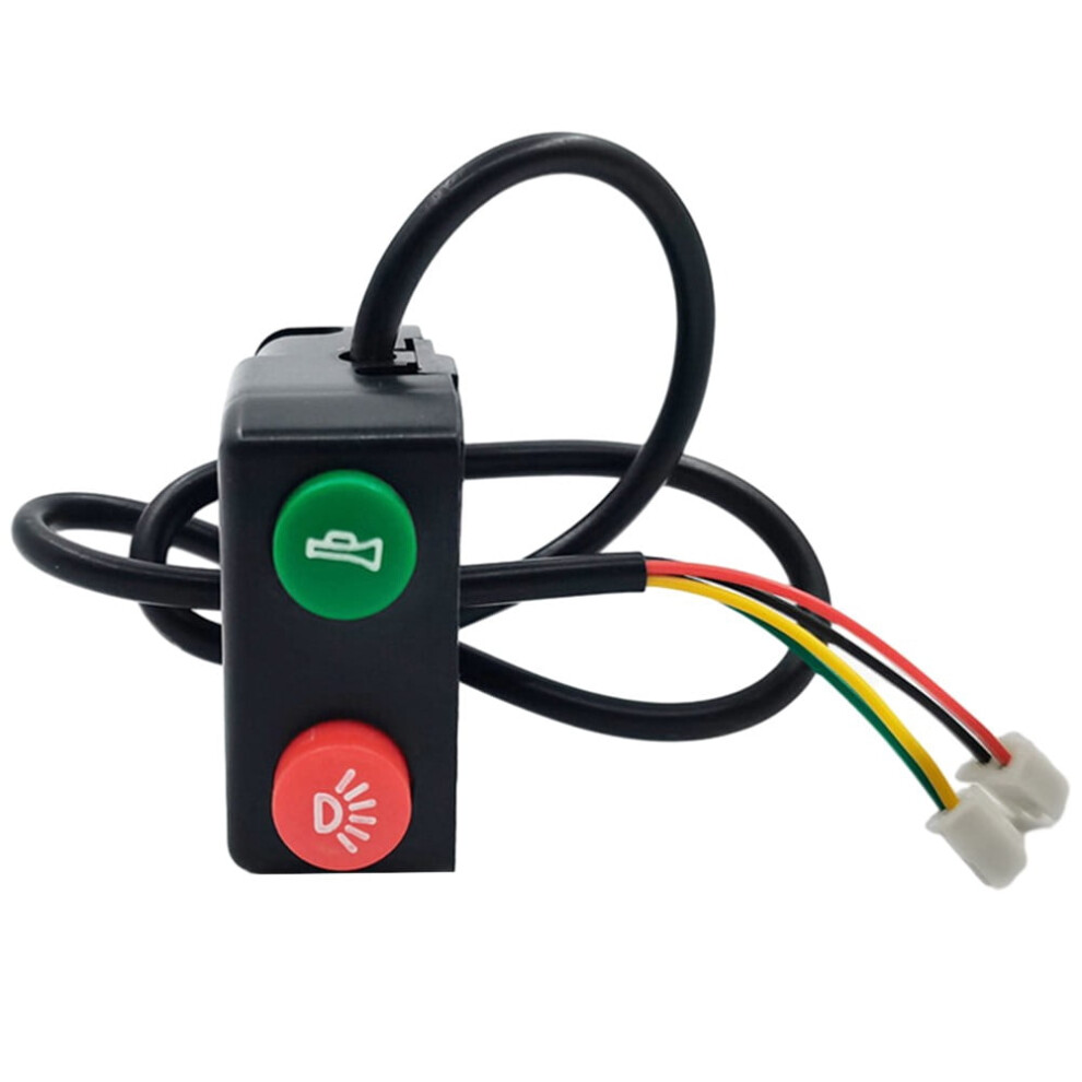 Hongdi Handlebar Headlight Horn Switch 12V On Off 9314556386848