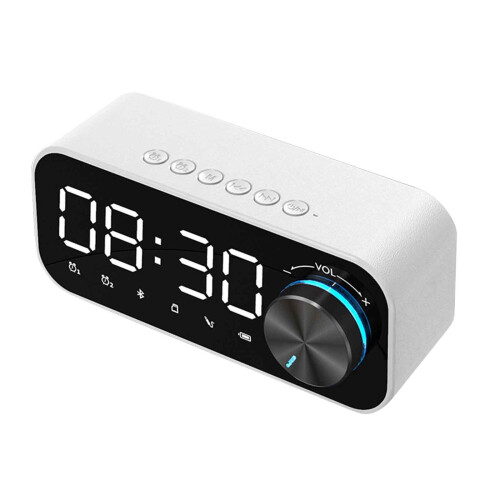 Intelligenter Bluetooth-Spiegellautsprecher mit Subwoofer und Alarm 1