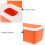 Πλαστικό κουτί υγρών χαρτομάντιλων με αποθήκευση μάσκας σκόνης 5