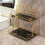 Bathroom storage rack for toilet and sink, double-layer 5