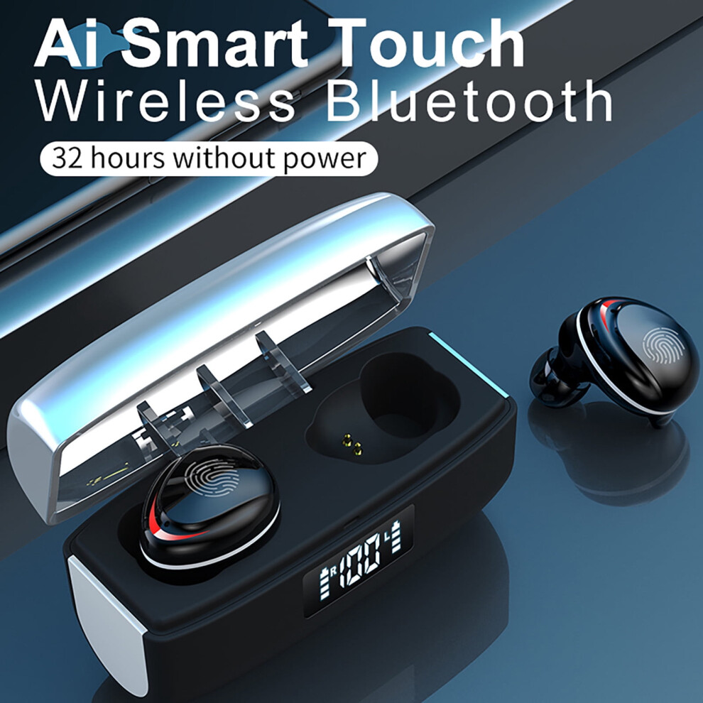 Eqwljwe W15 Bluetooth Headset Wireless 5.0 In-Ear Stereo 9314556716034