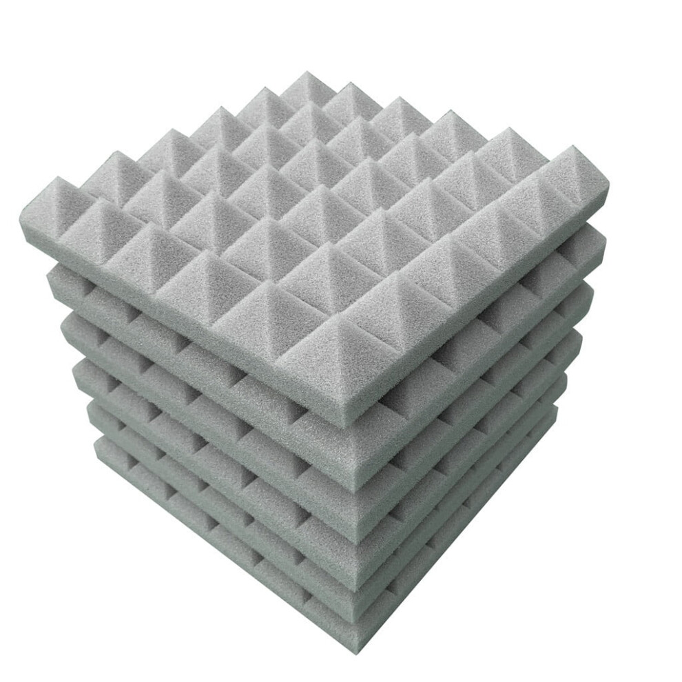 Acoustic Foam Panels Sound Absorption 6 Pieces 9314556714313