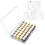 Finger Sponge Daubers with Storage Case 40 Pack 2