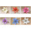 Blue glitter artificial flowers for wedding and Christmas 3
