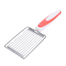 Stainless Steel Non-Slip Tomato Slicer Orange