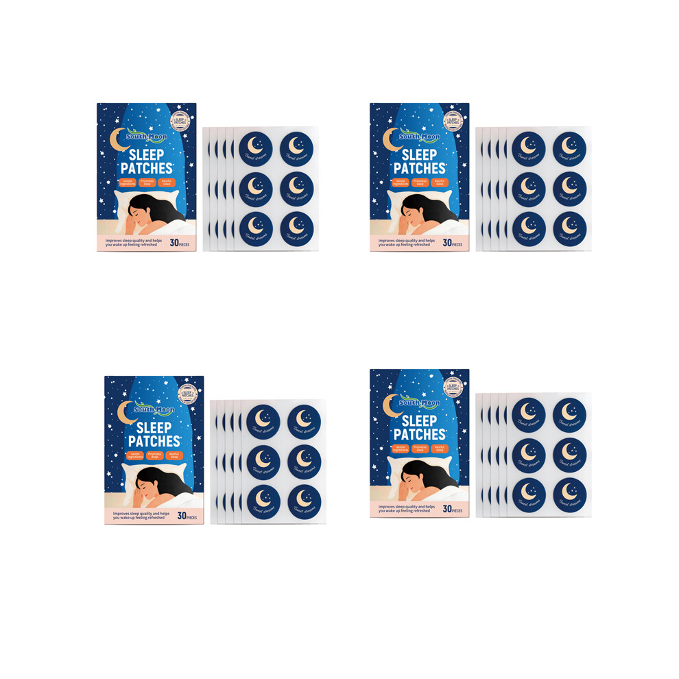 (120 PIECES/4BOX) Deep Sleep Patches, Upgraded Deep Sleep Patches for Adult,All Natural Deep Improve Sleeping