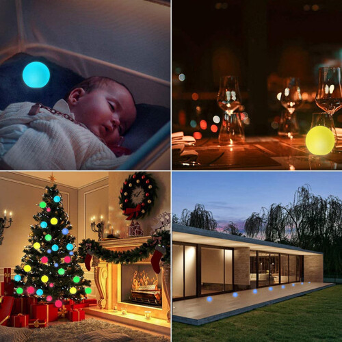 Homerr floating pool light RGB remote 2 or 4 pcs 2