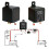 12V dobbelt batteriisolatorrelæ 4-benet 200A 6