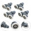 Bathroom Shower Door Roller Wheels 25mm 4 Pack 3