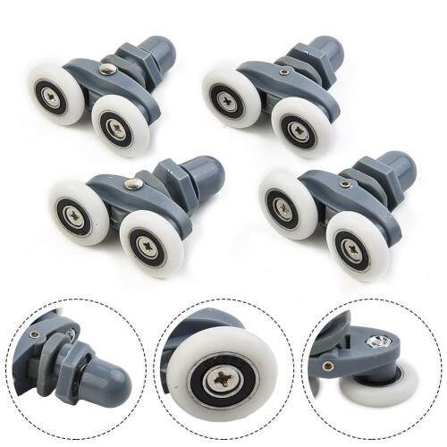 Bathroom Shower Door Roller Wheels 25mm 4 Pack 2