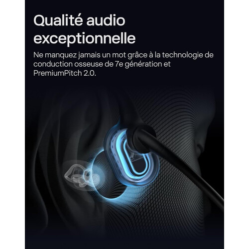 Shokz Shokz OpenComm 2 Bluetooth Headset Black 1