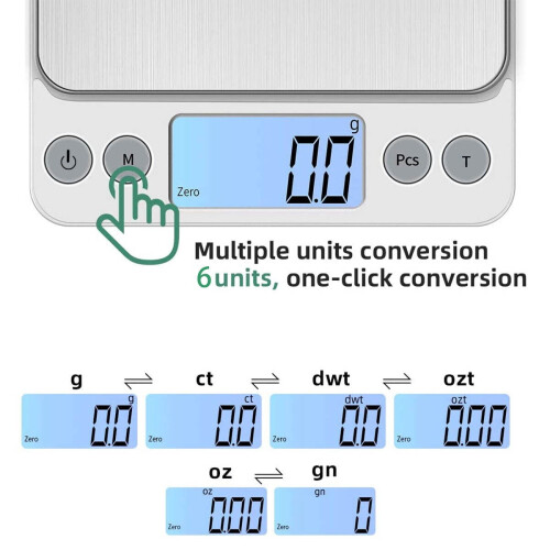 Digital Pocket Scale 0.1g Precision 3000g 1