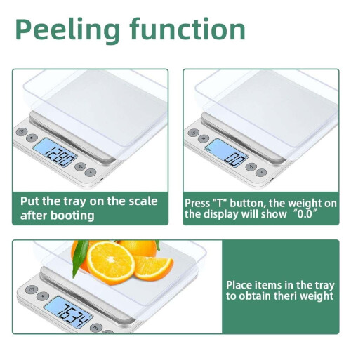 Digital Pocket Scale 0.1g Precision 3000g 2