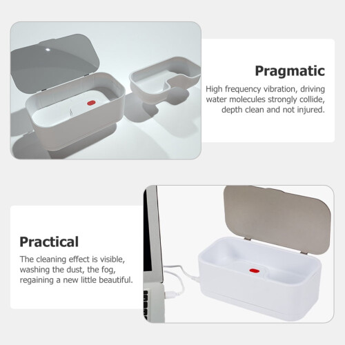 Glasses Cleaner Tool with White Silica Gel 1 Pack 1