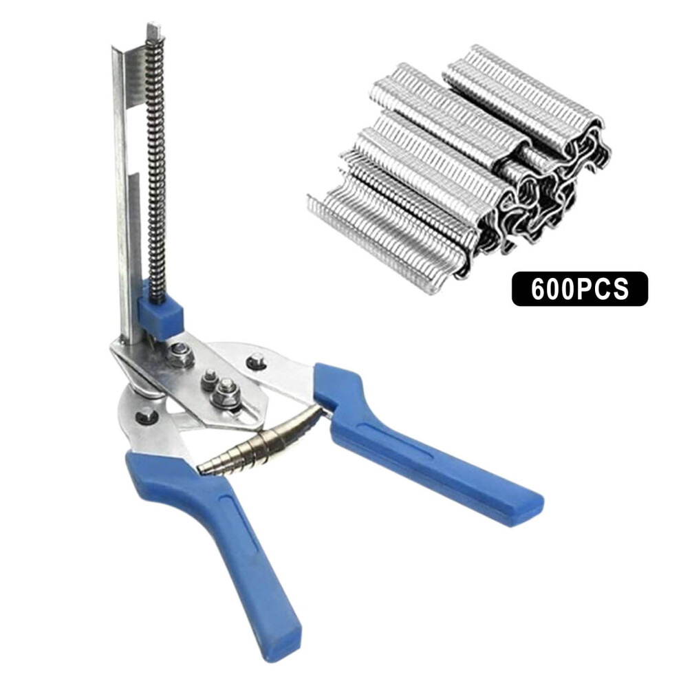Yifudd Type M Nail Ring Pliers Kit With 600 M Clips 975221731807