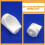 Quartz crucible dental mold asymmetrical white small 3