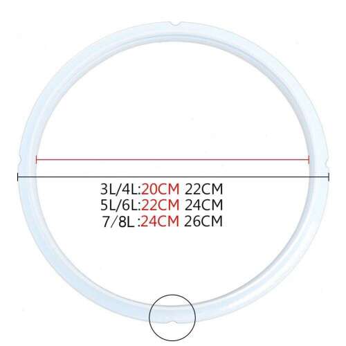 Silicone Gasket Replacement for Home Pressure Cooker Seal 2