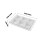 Livrdious snack and fruit tray 6-slot plastic organizer 3