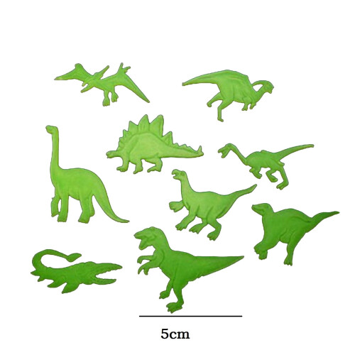 Dinosaur Wall Sticker Fluorescent Home Decor1Pack 1