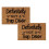 Xubond holiday welcome door mat polyester black 1
