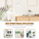 Wall-Mounted Whiteboard Calendar Paper Mache 24-Day 6