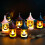 Halloween pumpkin wind lamp decorative night light 5