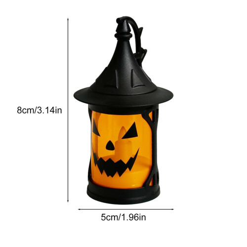 Halloween pumpkin wind lamp decorative night light 2