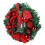 Couronne de Noël décorative en rotin, 1 pièce 3