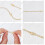 Stainless Steel Chain Extender with Lobster Clasp 40 pcs 4