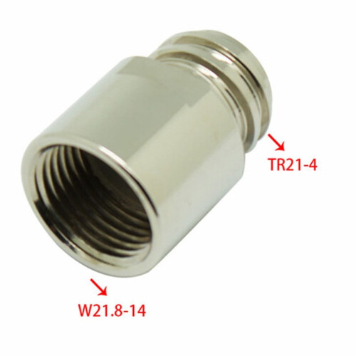 Mosiee CO2-tankadapter til SodaStream TR21x4 til W21.8-14 2