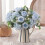 Fiori artificiali in seta per bouquet e decorazioni – Rosa 4