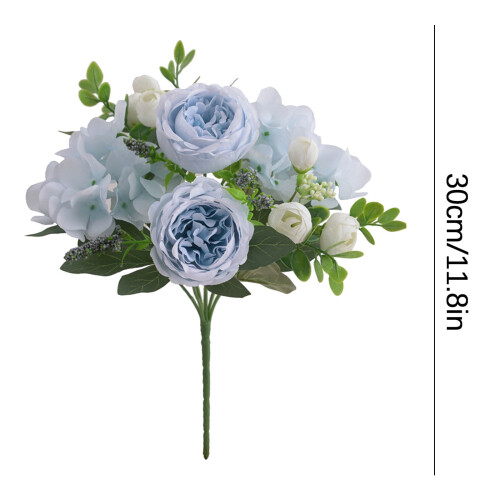 Fiori artificiali in seta per bouquet e decorazioni – Rosa 1