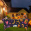 Obrus Poaug Halloween z elastanu na stoły 4ft6ft8ft 3
