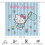 Ensemble rideau de douche Hello Kitty avec tapis de bain antidérapant et 2