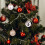Χριστουγεννιάτικο δέντρο με κρεμαστό κόσμημα με μπάλα, επιμεταλλωμένο με 3