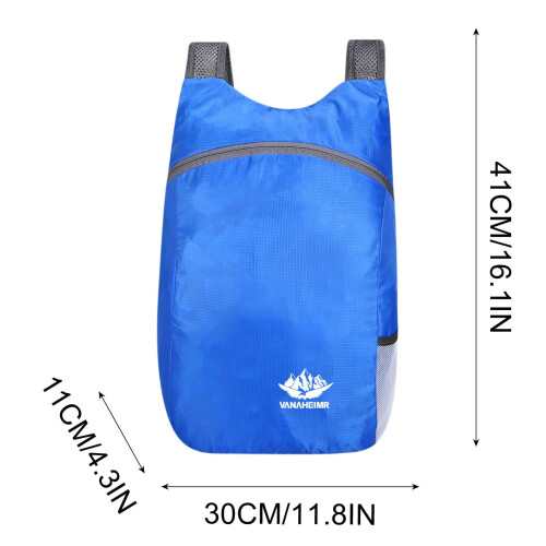 Wanderrucksack, leicht, packbar, 20 Liter 2