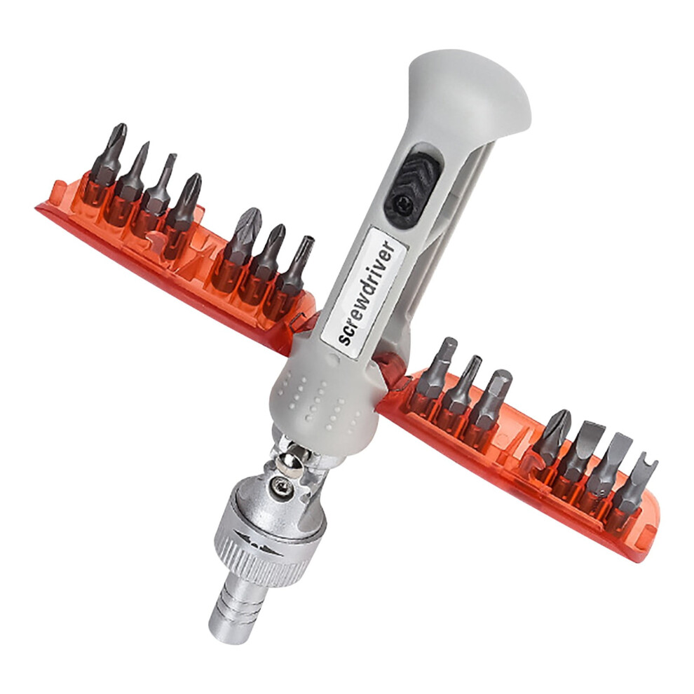 Yifudd Screwdriver Set With 14 Bits And Ratchet 975221732057