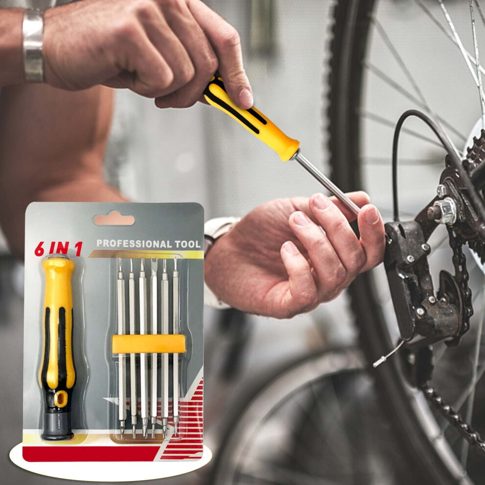 Yifudd Y-Shaped Multi-Function Screwdriver Set 6-In-1 975221732897