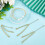 Bracelet Chains for Jewelry Making 5-Pack Gold Plated 6