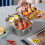 304 Stainless Steel Lunch Box Double-Layer 1800ML 3